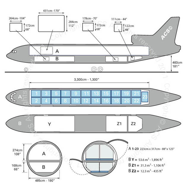 схема Lockheed L1011 TriStar
